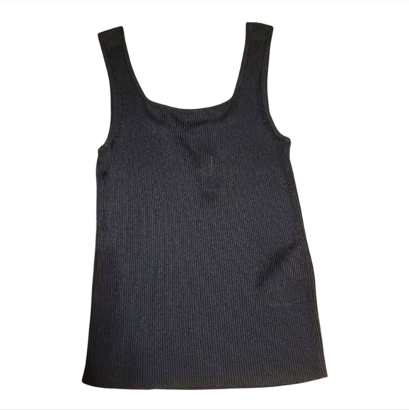 Sold NWT Madewell Classic Black Sleeveless Tank Top Size Small - Picture 5 of 5
